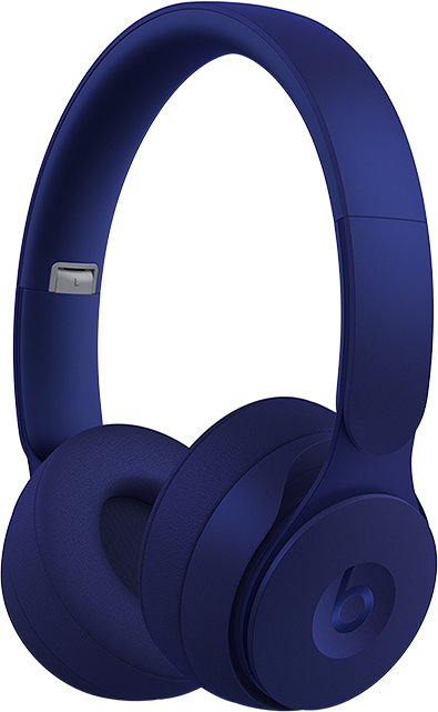 Beats Solo Pro Wireless Noise Cancelling Headphones - More Matte Collection - Navy